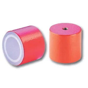 AlNiCo cylinder magnet steel with internal thread SAV Webshop.nl