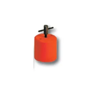 Potmagneet rood met afdrukmechanisme