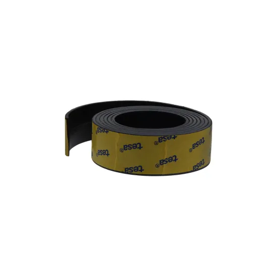 Strong anisotropic magnetic tape, self-adhesive, roll 1 meter.