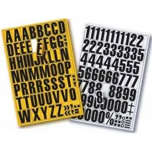 Magnetic number sets, combination sheets