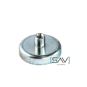 Ferriet potmagneet met draadbus  SAV 240.02-MH2-06 SAV-webshop.nl