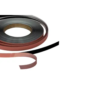 Zwart gelakt staalband, 12,5 mm breed