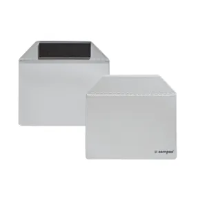 Magnetische insteekhoes met magnetische strip A6 liggend