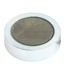 Samarium Cobalt pot magnet smooth very powerful, galvanized