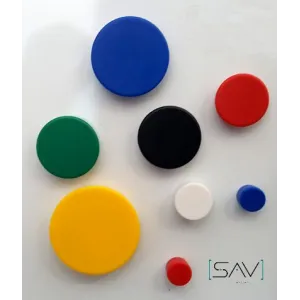 Planbord magneet, rond met kunststof kap | online bestellen