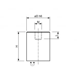 Cilindermagneet met sandwich magneetsysteem super krachtig