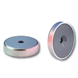 copy of Topfmagnete aus Hartferrit, mit Bohrung und Senkung